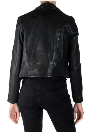 Austin Leather Biker Jacket