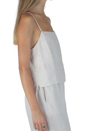 Linen Cami Stone