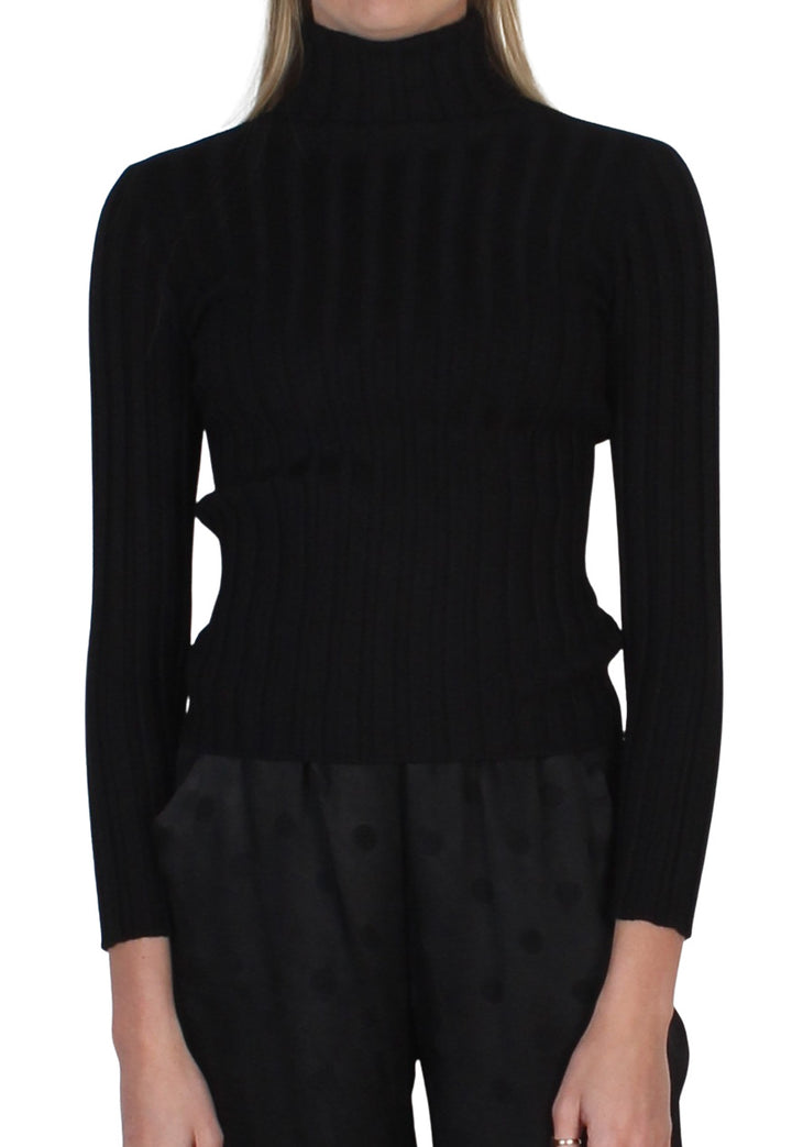 Roll Neck Black